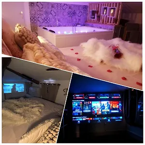  Appartement Escapade Veyloise-nuit Romantique-spa-champagne France